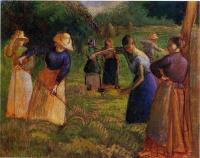 Pissarro, Camille - Haymaking at Eragny